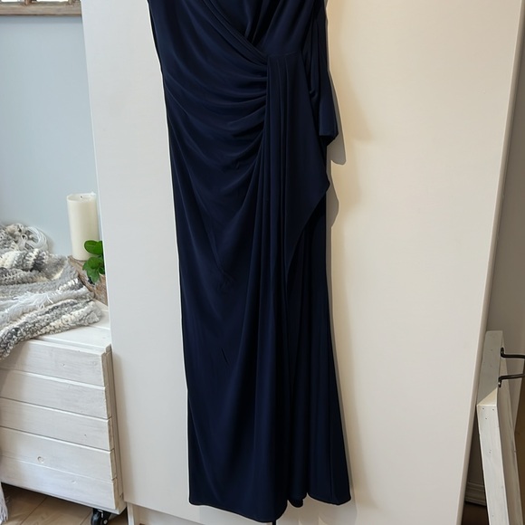 Adrianna Pappel floor length dress navy blue - Picture 3 of 4